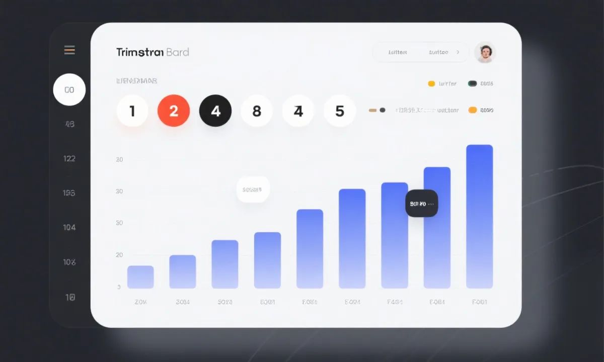 AI智能选号趋势图示意